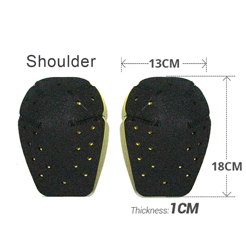 Protezioni per ginocchia per moto Giacca da moto Inserto in EVA Ginocchiere per moto Cavalletto Equipaggiamento protettivo per motocross Cuscinetti posteriori per moto: Blu
