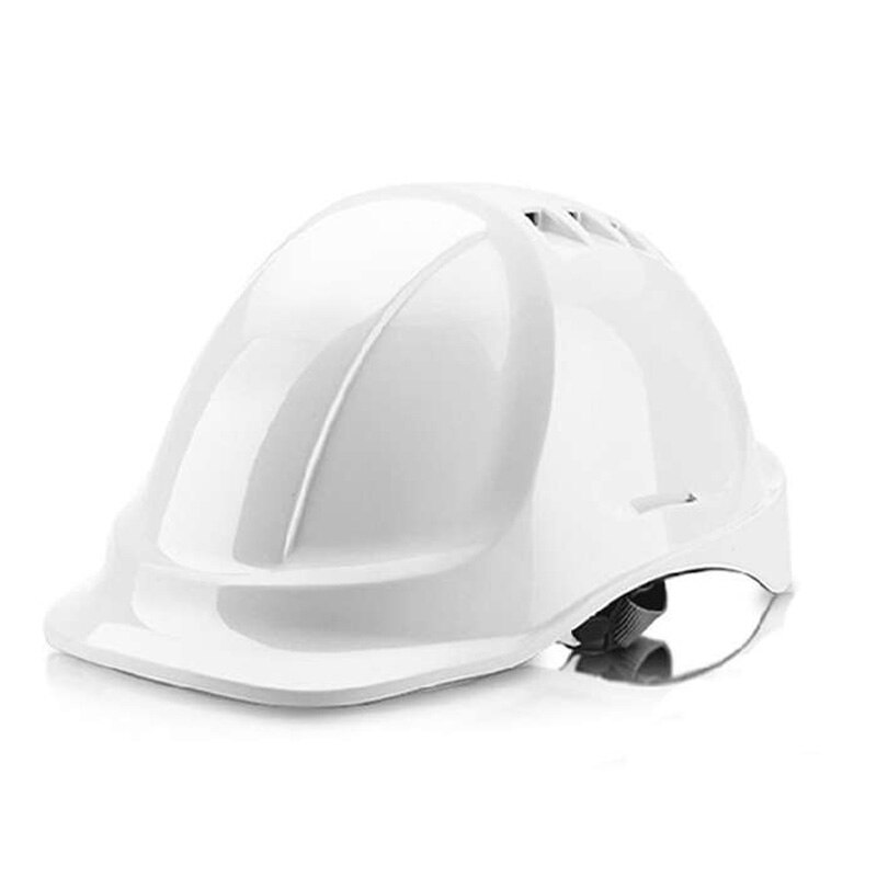 Protective Hard Hat Breathable Work Safety Helmet ABS Impact Resistance Bump Cap Construction Site Engineering Worker Protection: White
