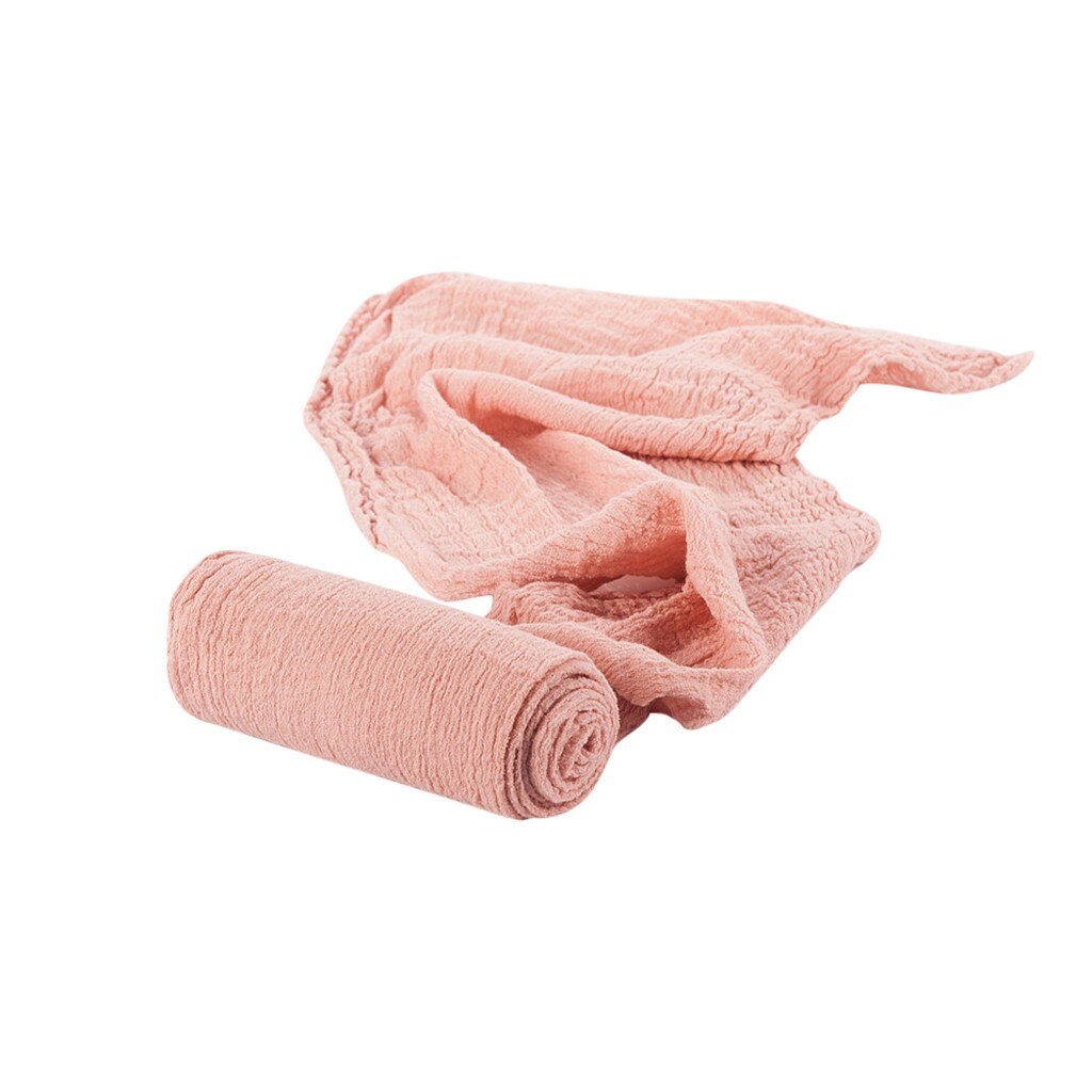 Nyfødt fotografering babyfotografering elastisk wrap rekvisit outfits børns jakkesæt tøj детский костюм новый  #y5: Lyserød