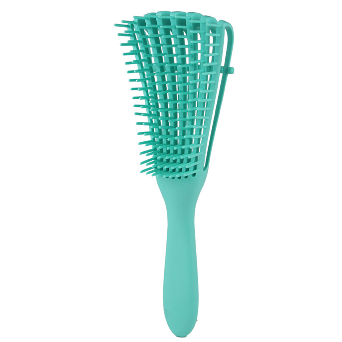 cyan/Rosa Haar Pinsel Kopfhaut Massage Kamm Frauen Detangle Haarbürste Kamm Friseur Salon Styling Gesundheit Pflege Reduzieren Müdigkeit: cyan