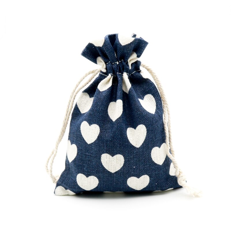 5 sztuk/partia kolorowe wzory pościel torby bawełniane 10x14cm Wedding Favor cukierki bransoletka biżuteria torby do pakowania muślinu torba na prezent woreczki