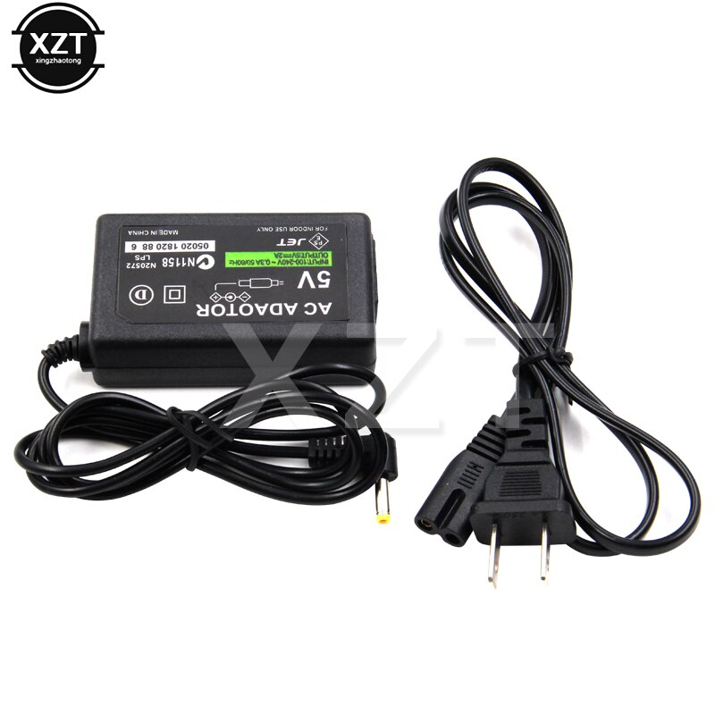 EU Plug 5V Home Wall Charger Power Supply AC Adapter for Sony PlayStation Portable PSP 1000 2000 3000 Charging Cable Cord