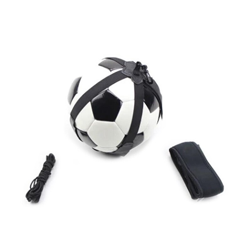 Football Kicks Trainer Home Fitness Soccer Ball Juggling Football Juggle Training Juggler Belts