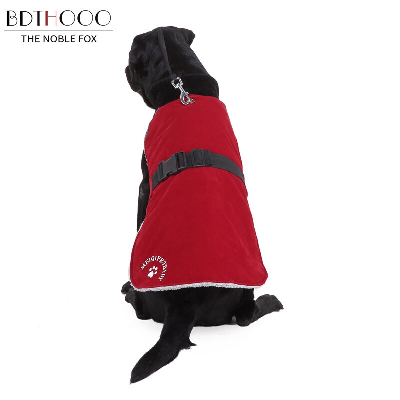 Bdthooo Warme Winter Hondenkleding Pet Coat Jacket Puppy Hond Kleding Vest Comfortabel Fleece Voor Kleine Medium Grote Grote Honden