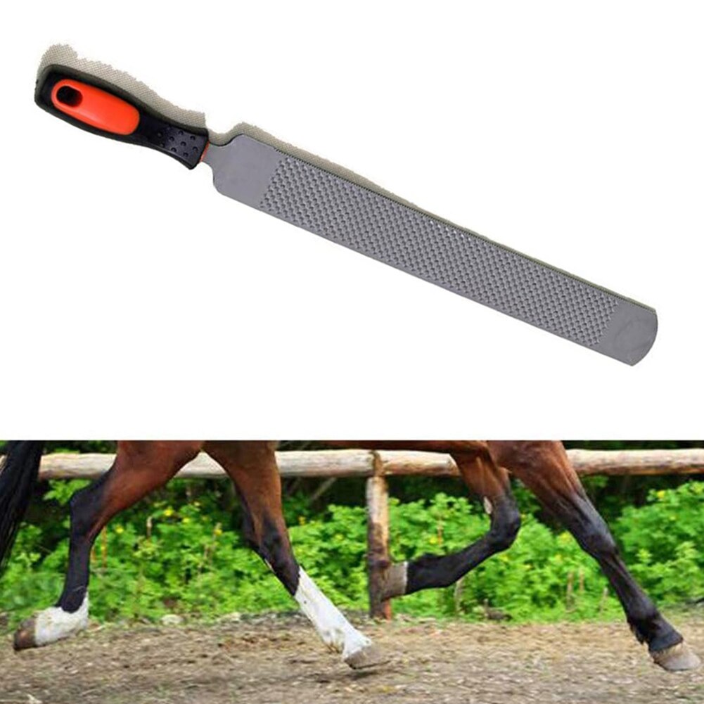 Double Sided Horse Hoof Rasp Trimming Tool Farrier Horseshoe Trimming File Hoof Cutter Knives Repair Tool Equestrian Accessories