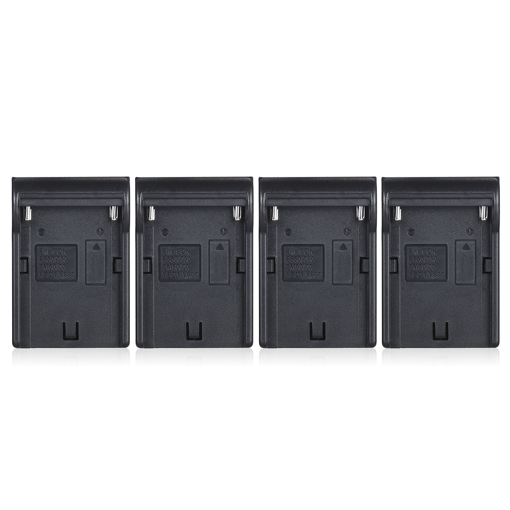 Andoer DMW-BLF19E Camera Battery Charger 4-Channel LCD Digital for Lumix DC-GH5 DMC-GH3 DMC-GH3K DMC-GH4 DMC-GH4K