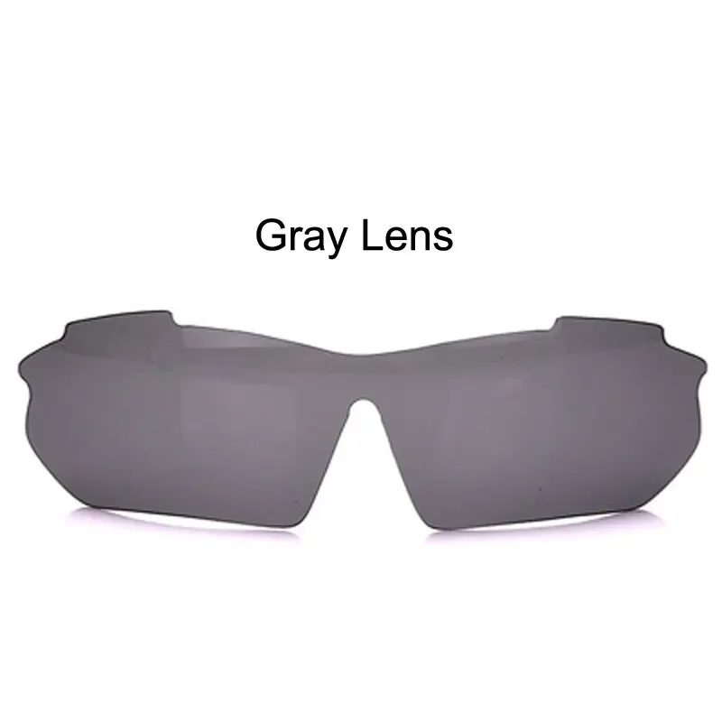 Detachable Cycling Glasses Frame Polarized Sunglasses Frame Goggles Outdoor Bicycle Sunglasses Frame: Orange