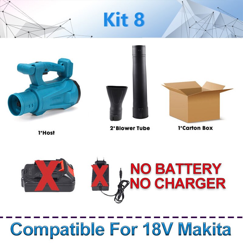 Electric Power Tool Angle grinder, Polisher, Reciprocating saw, Air blower, Screw driver, Oscillating tool Compatible MAKITA 18V