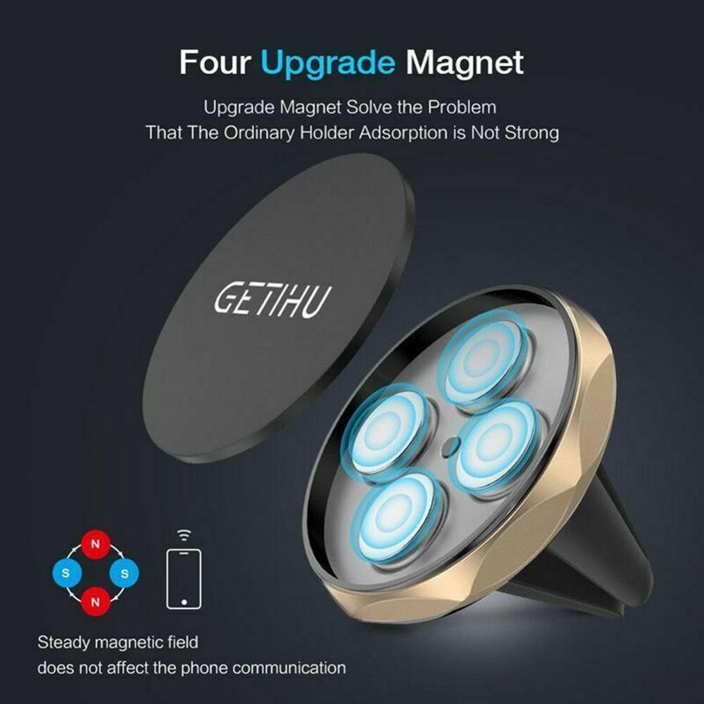 Car Phone Holder Magnetic Air Vent Mount Mobile Smartphone Y1M1 in XS Stand Max GPS Support Magnet Cell For iPhone Samsung T8Z1