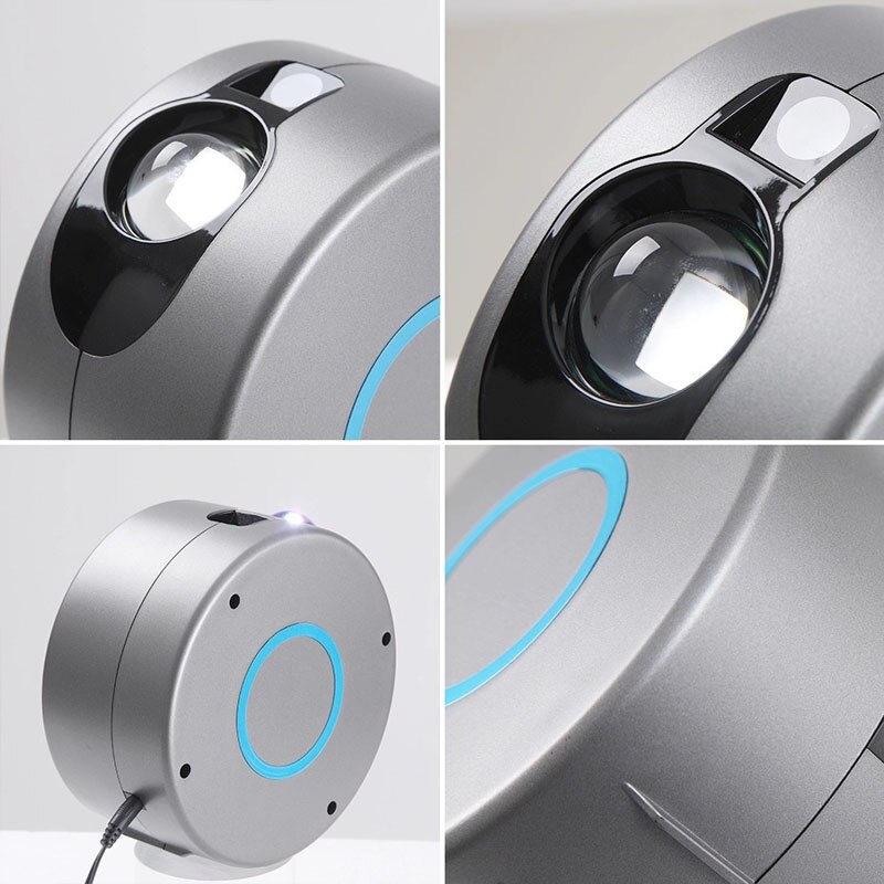 Blisslights Sky Lite Projector Colorful Starry Sky Galaxy Player LED Night Light USB Charging light