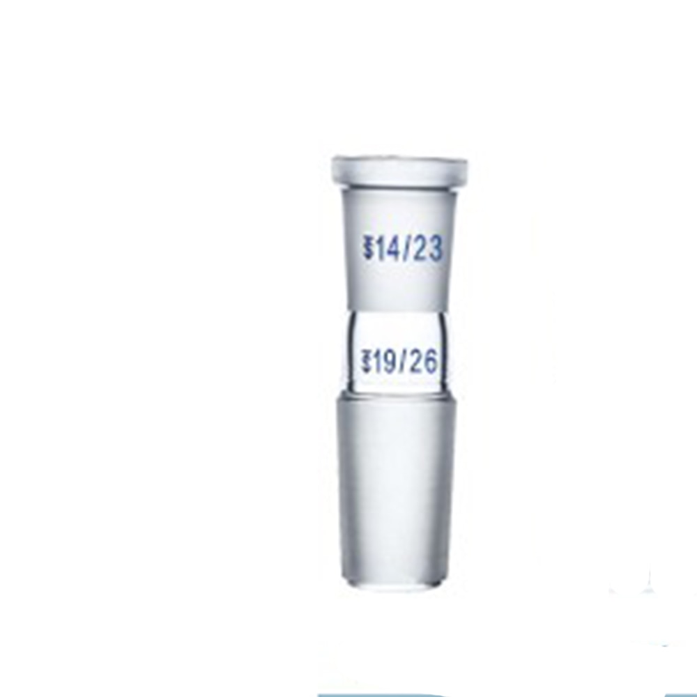 Glass Enlarging Adapter From 14/23 to 19/26,Lab Chemistry Glassware
