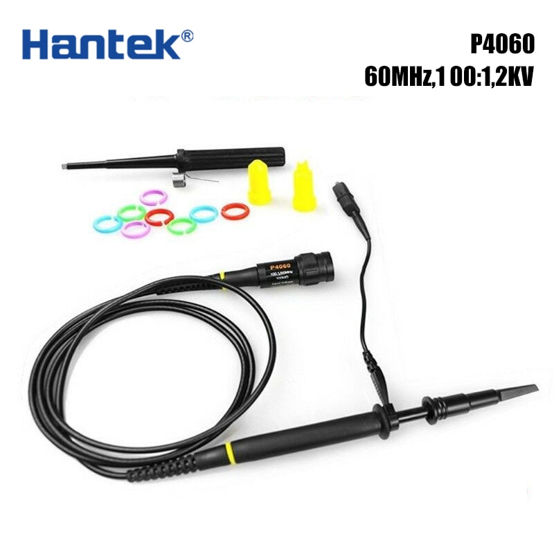 Hantek P4060 1: 100 haute tension 2KV 2000V 60MHz sonde d'oscilloscope 100X BNC sonde d'oscilloscope universelle