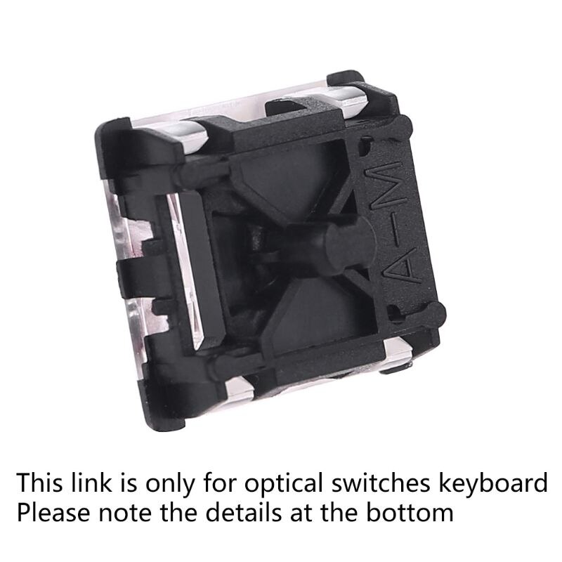 Gateron interruptor óptico de intercâmbio para gateron interruptores ópticos teclado mecânico gk61 sk61 sk64