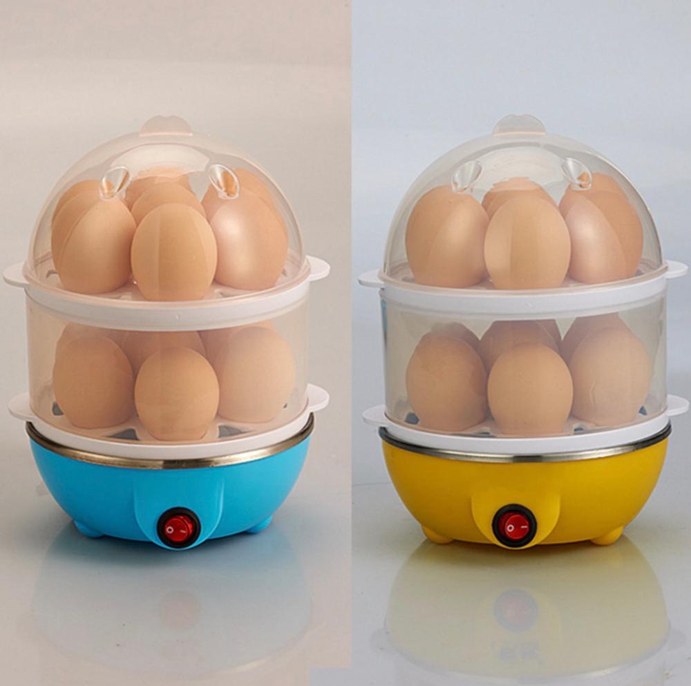Multifunctional Egg Steamer Egg Cooker Mini Stainless Steel Breakfast Machine Sterilize Baby Bottles for Kids Adults