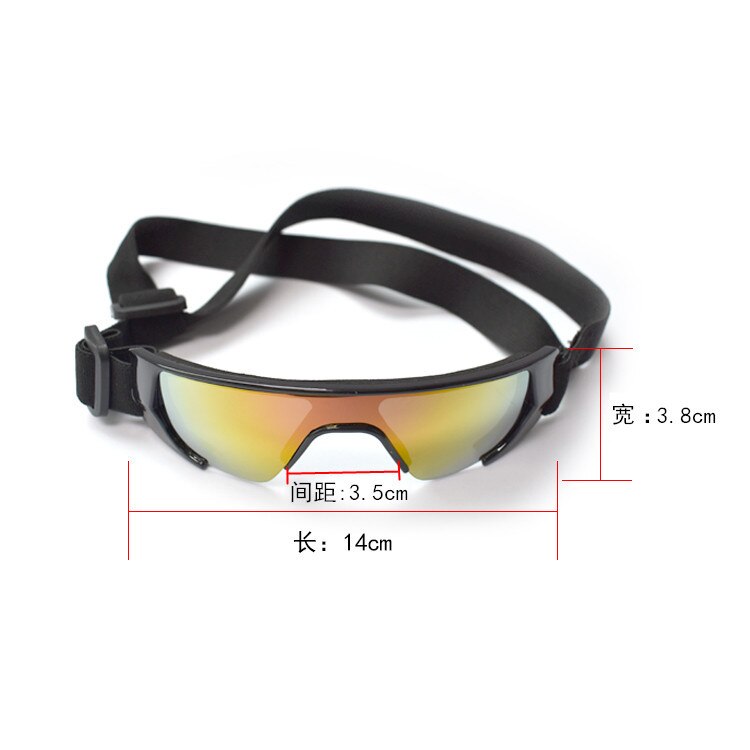 Een Stuk Kleurrijke Huisdier Glazen Zonnebril Hond Zonnebril Windschermen Oogbescherming Bril Voor Kleine Honden