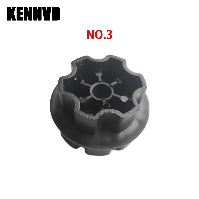 Kinderen elektrische auto motor versnellingsbak band adapter verbinding clip, rit op speelgoed auto versnellingsbak koppeling motorfietsen wiel clip koppeling: Rood