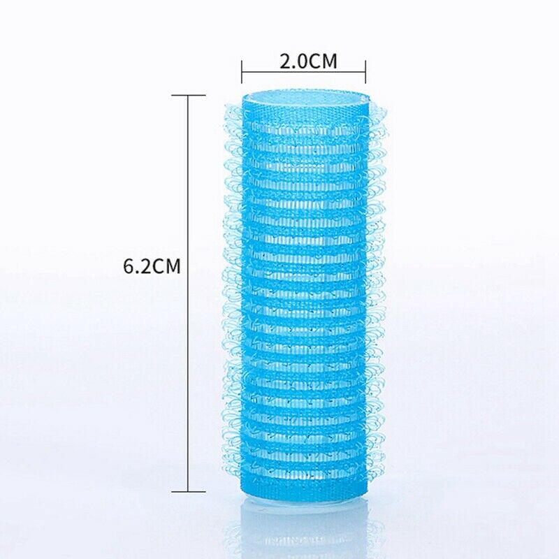 6 Pcs Self Grip Hair Roller Cling Any Size Hairdressing Hair Curlers: 2.0-6.2cm