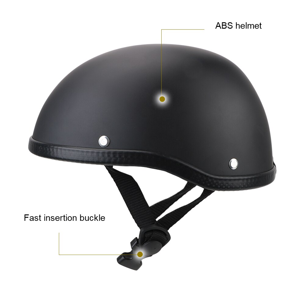 Motorcykelhjelm cykelhjelm retro vintage unisex halv ansigtshjelm mtb cykelhjelm ultralet