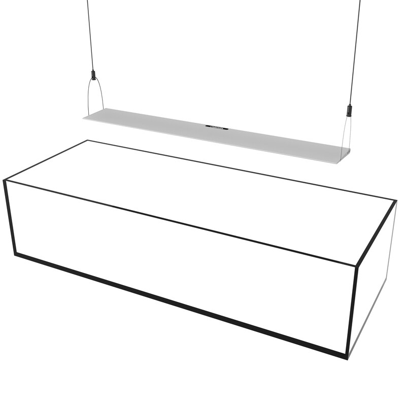 MicMol Aquarium Light Accessories Full Spectrum Led Light Stand PS-Rack Lamp Hanging Kits For Aquacping Tanks Fresh