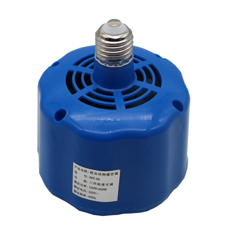 Lampa grzewcza niebieski100-300W uprawa termostat lampa grzewcza dla zwierząt domowych kurczak świnia drób utrzymuj ocieplenie hodowla zwierząt gospodarskich
