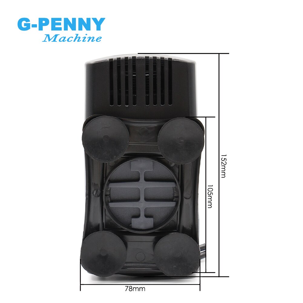 pump 60w 220V water pump max head 3m max flow 3000L/H Multi-function submersible pump!