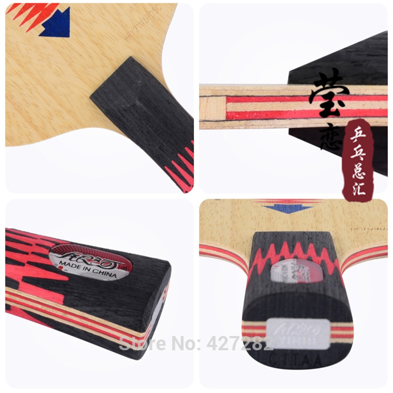 Yinhe – raquette de tennis de table w1 originale, en bois pur, attaque rapide avec boucle, jeu de ping-pong