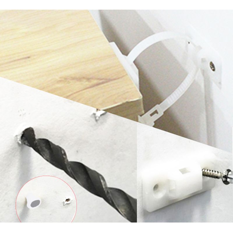 10Pcs Möbel Straps Baby Proofing Einstellbare Anti Spitze Möbel Anker Kit