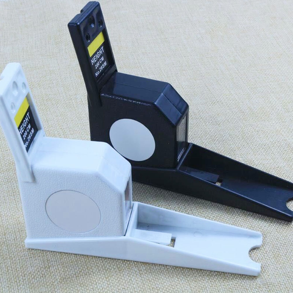 2m til kroppsvekst nøyaktig høydemåler veggmontert verktøy uttrekkbart holdbart målebånd bærbart miljøvennlig høydemeter hjem