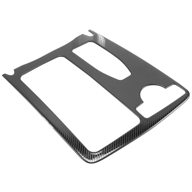 Voor Mercedes Benz W204 W212 C Klasse E Klasse Coupe Rhd Carbon Fibre Interieur Water Bekerhouder Cover Sticker Panel frame