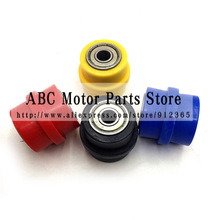 Roue Guide Galet de Chaîne - M8/M10 - 8mm/10mm - Plastique - pour Moto Pit Dirt Mini ATV
