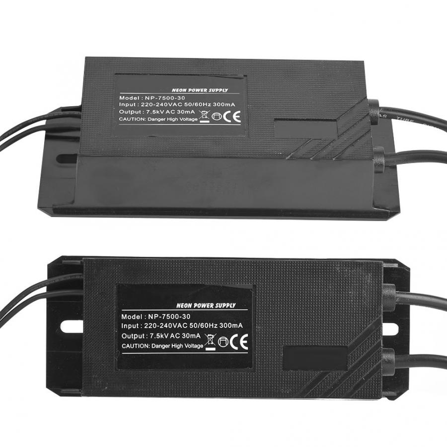 12v NP-7500-30 Neon Light Electronic Transformer Neon Sign Power Supply 7.5KV 30mA led power supply Electronic Transformer