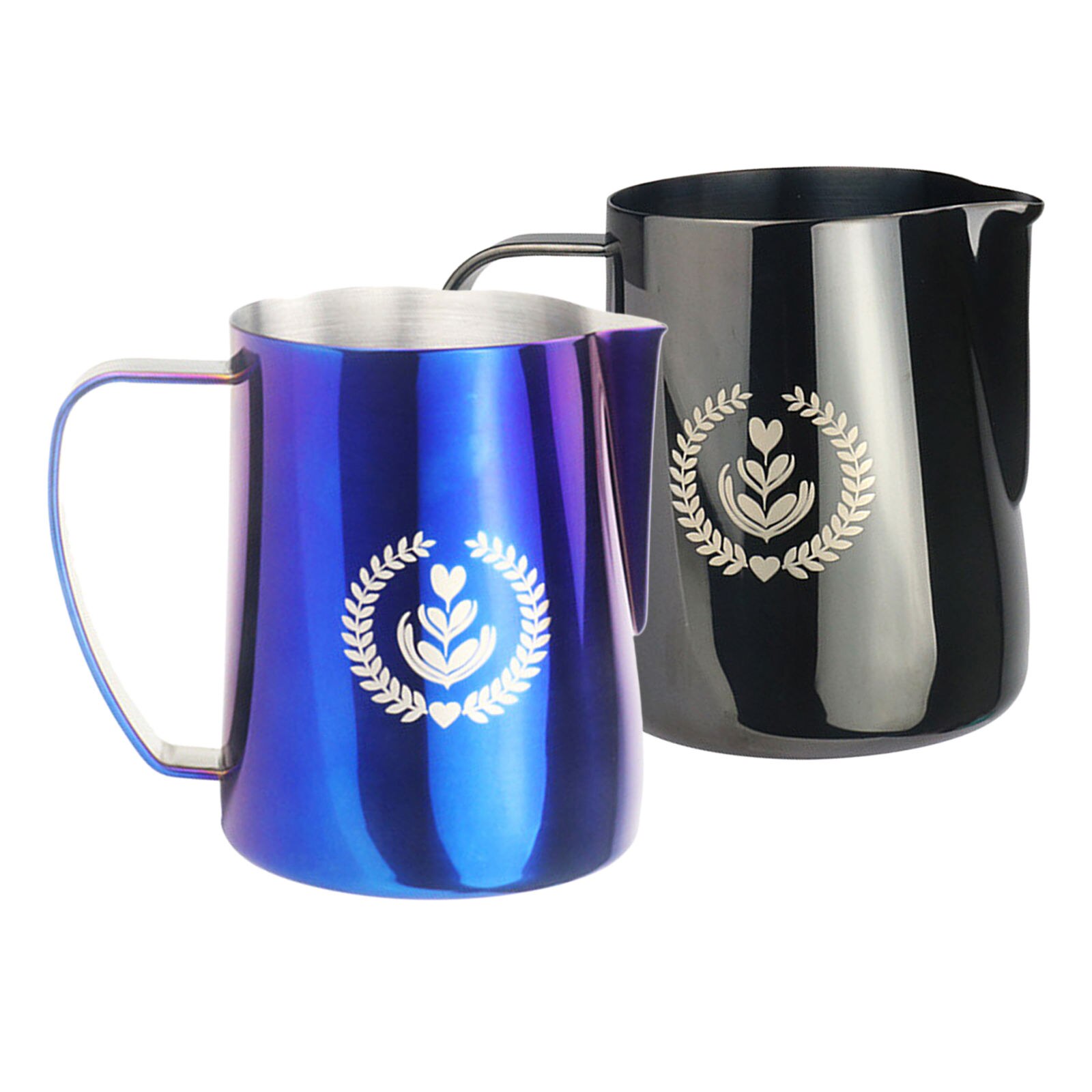 Espresso Steaming Pitcher 12 oz Espresso Milk Frothing Pitcher Coffee Steaming Pitcher 350 ml Cappuccino