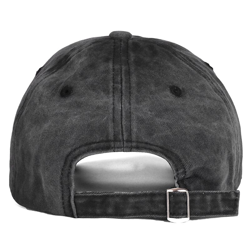 Unisex keps saker kan förändras broderad baseballkeps ledig hatt man kvinna justerbar tvättad vintagekeps i bomull