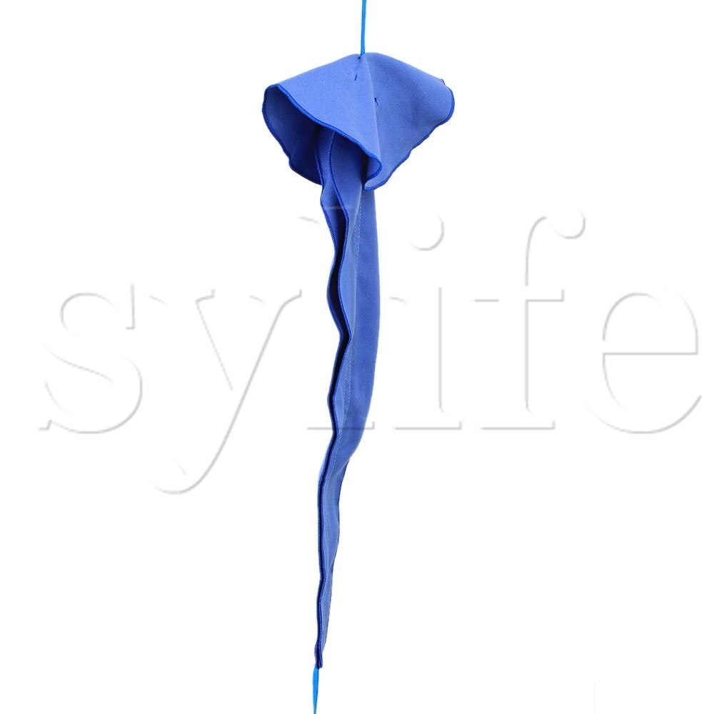 Hisopo de tela de microfibra de lujo azul para saxofón Alto Tenor, todo tipo de saxofón