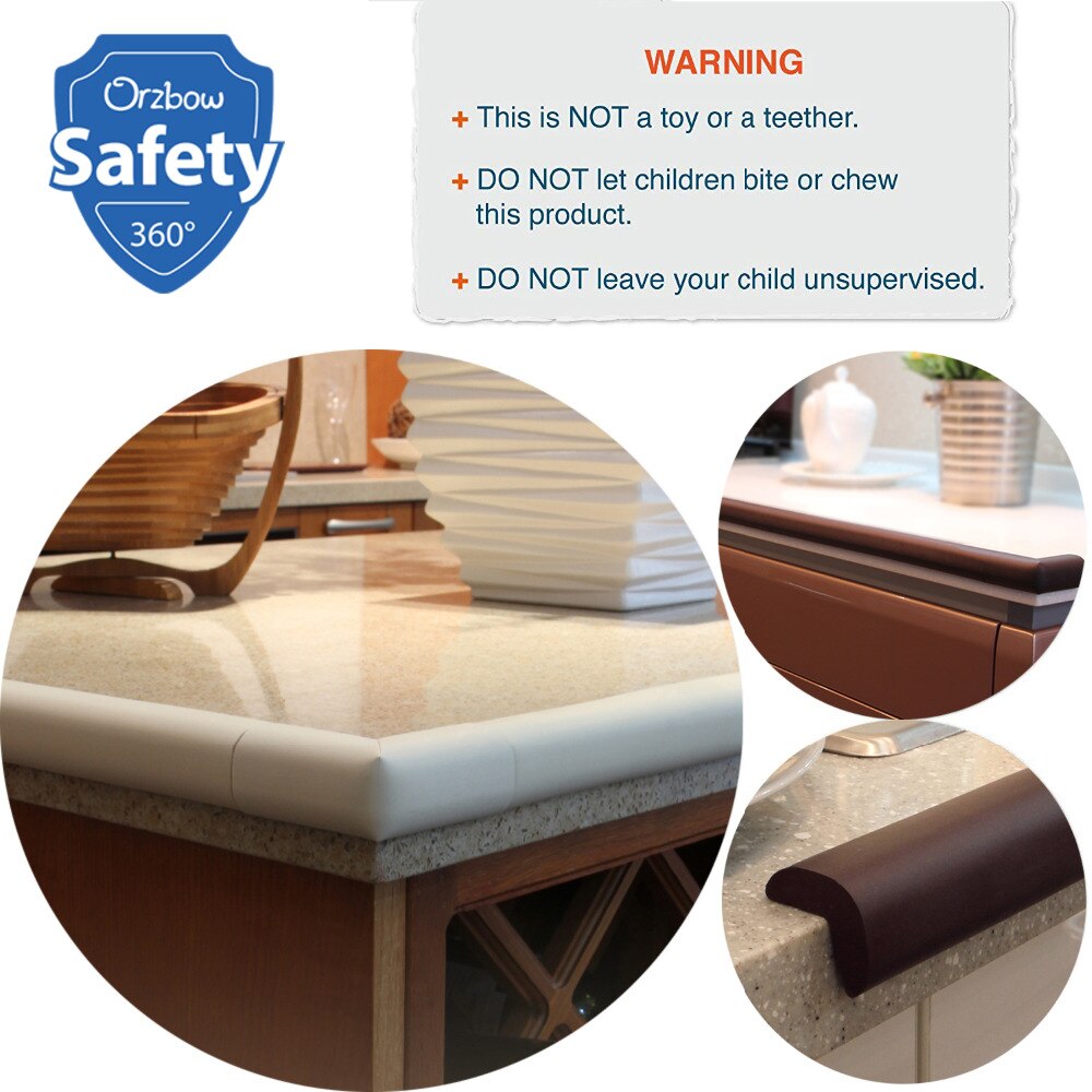 5M + 8 Stuks Baby Veiligheid Corner Protector Kinderen Bescherming Hoeken Tafel Hoek 3M Tape Kind Security Rand hoek Guard Strip
