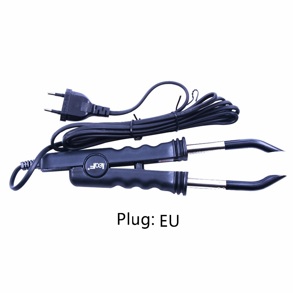 Variable Constant Heat FLAT PLATE Fusion Hair Extension Keratin Bonding Salon Tool Heat Iron Wand