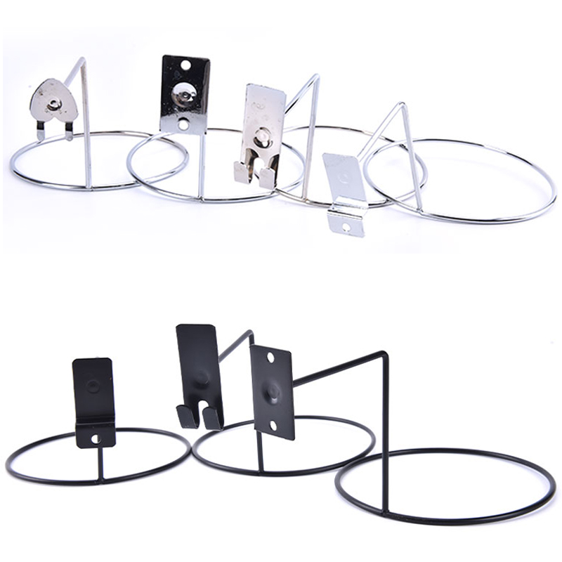1PC Wall Mounted Helmet Stand Organizer Hanger Hat Cap Storage Display Holder Rack