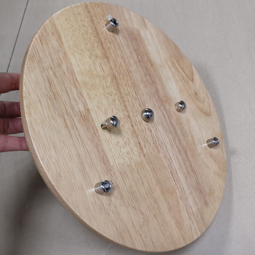 Jahrgang holz lampe Basis Runde Rechteckigen 30cm 50cm 3 köpfe DIY kronleuchter holz Decken Basis hängen lampe Beleuchtung zubehör
