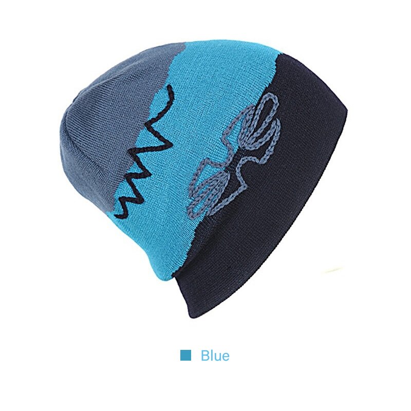 Vinterkeps gorros snowboard vinter skridskohattar flerfärgade varma mössor huvud varmt för män kvinna vår höst hatt skidhatt