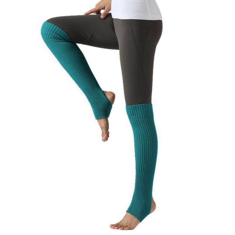 Erwachsene freundlicher Ballett Latein tanzen Socken Bein Wachen Sport Fuß Schutz Knie 43cm Weibliche Strümpfe betroffen treten Fuß