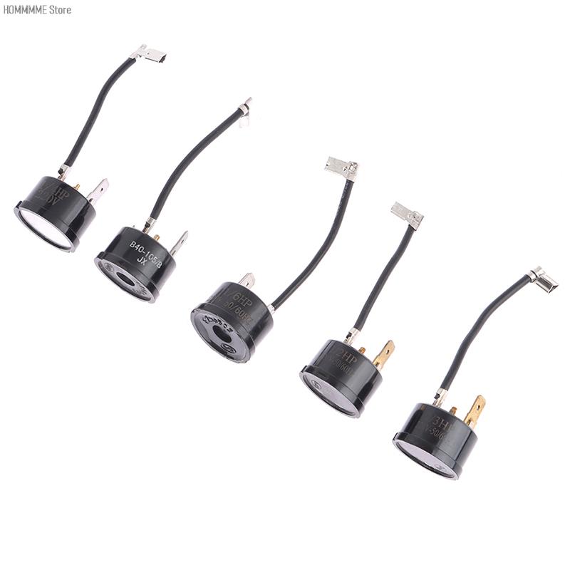 1PC 1/2 1/3 1/4 1/5 1/6HP compressore frigorifero protezione termica da sovraccarico PTC relè di avvio congelatore parte di ricambio calda