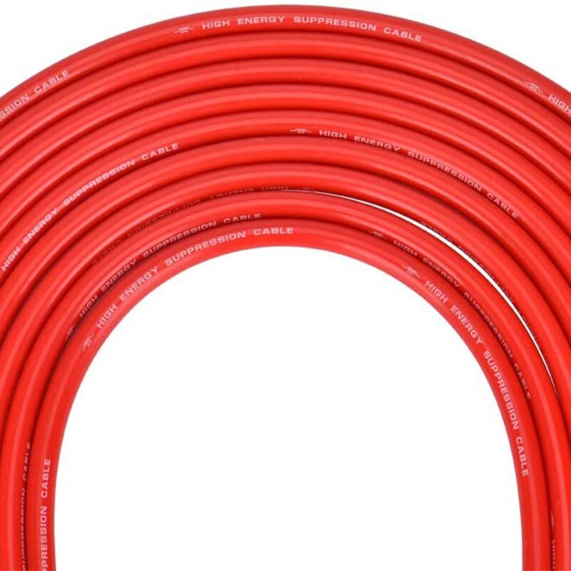 Juego de cables de bujía de 10,5 MM, SP10-390-1010 cable de encendido de alto rendimiento para Chevrolet AM General Isuzu HEI SBC BBC 350
