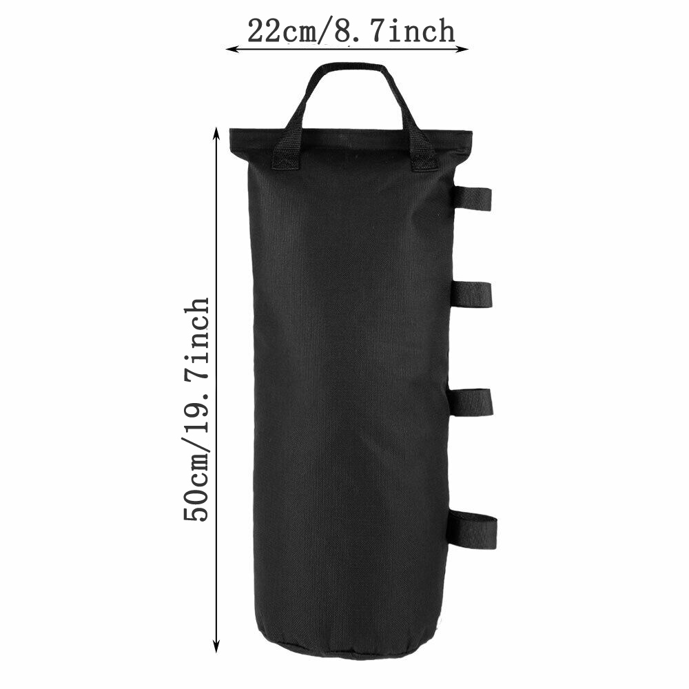 4 st utomhus camping tält sandpåse kapell vikter sandsäck oxford vindtät fixering sandsäck tält leggings tillbehör ingen fyllning