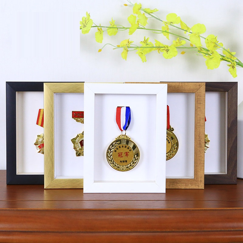 Medal display stand 3D photo frame medal storage display stand Marathon medal medal stand