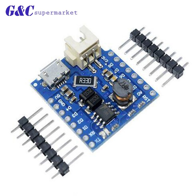 Esp8266 WeMos D1 Mini NodeMCU WiFi Entwicklungsboard ProtoBoard Shield: D1 Battery Shield