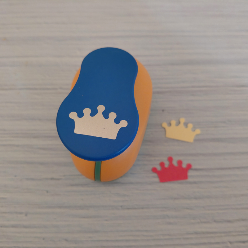 Furador de flores de 1,8 cm - 2,5 cm, perforador para hacer espuma Eva con corte de papel artesanal, álbum de recortes, ahorro de trabajo para niños, perforadora DIY hecha a mano: YELLOW