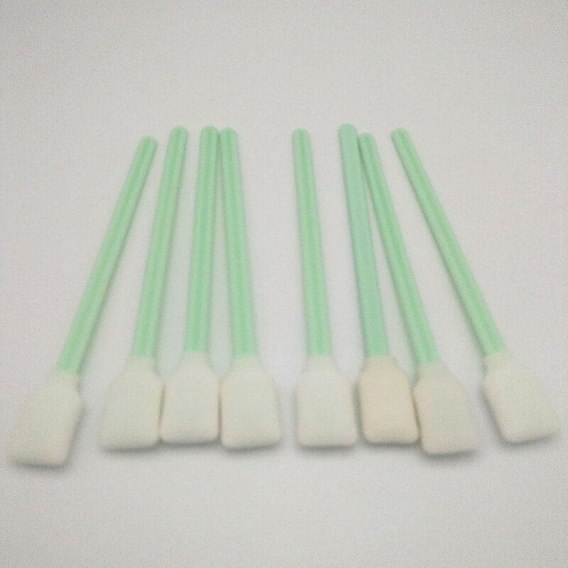 100Pcs Cleaning Swabs Sponge Stick for Roland/Mimaki/Mutoh Eco Solvent Printer Cleaning Swabs