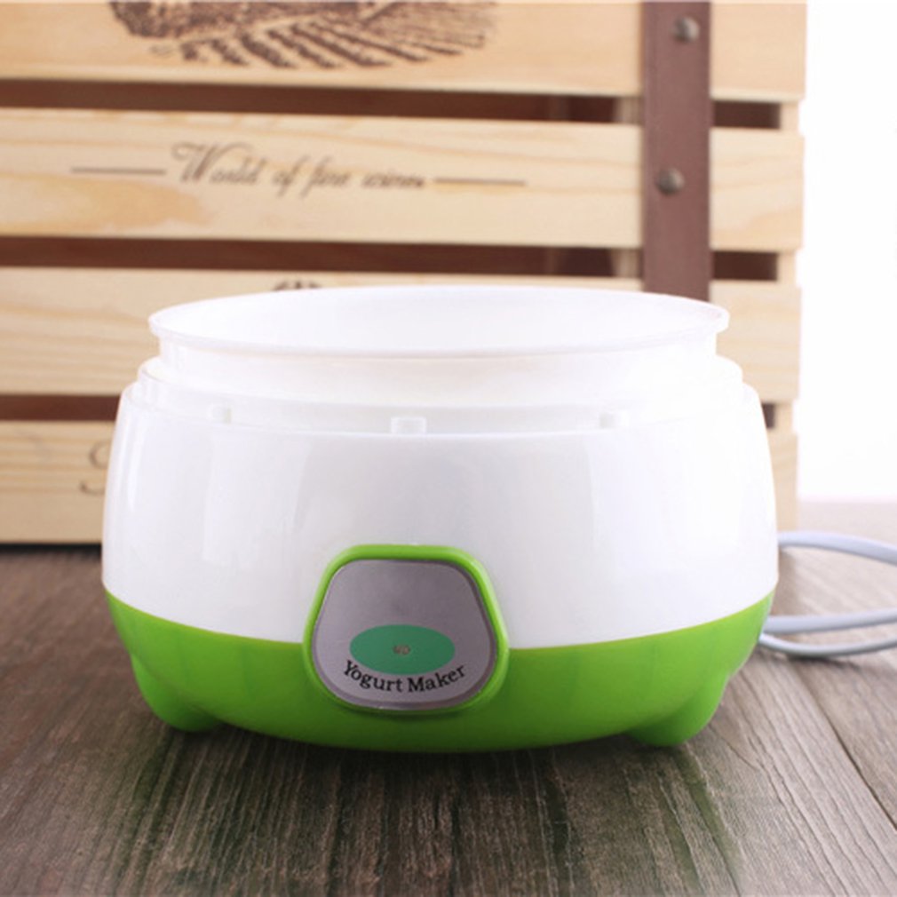 220V Electric Automatic Yogurt Maker Mini Portable Yogurt Making Machine Plastic Container Kitchen Appliance