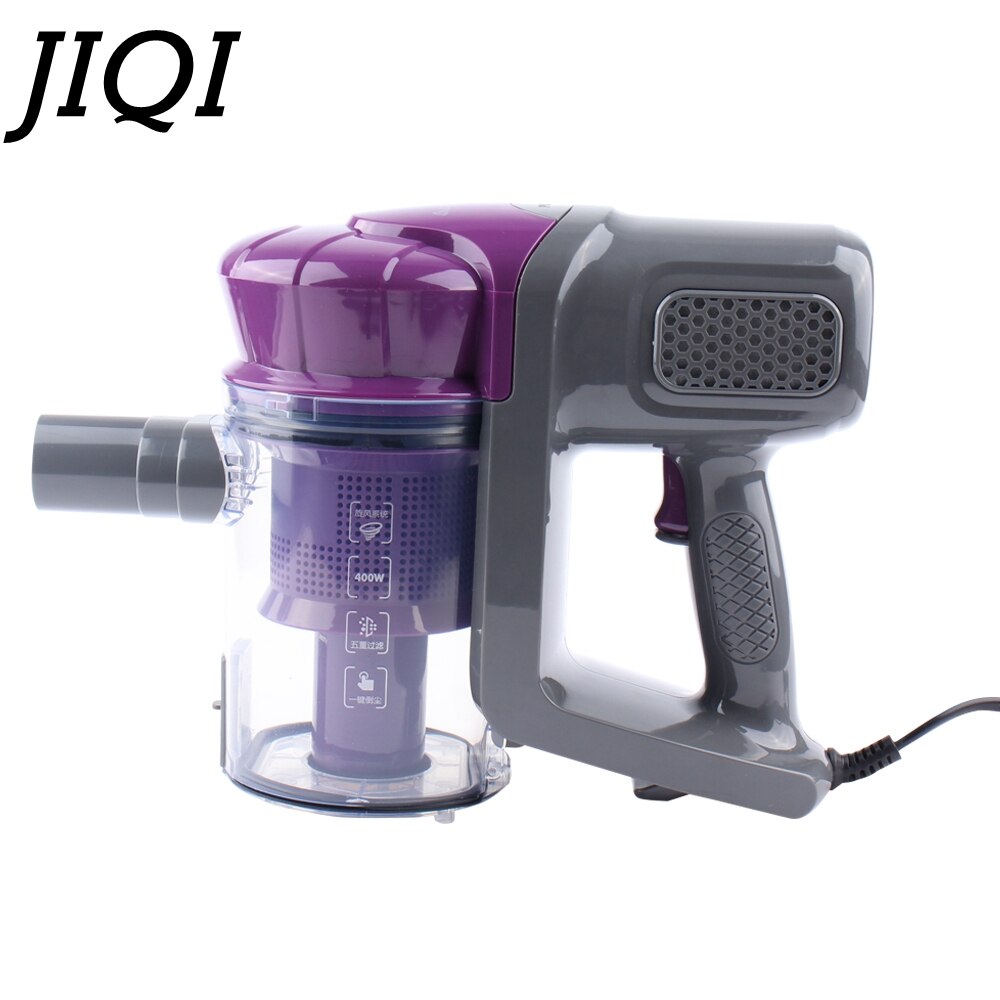 Jiqi Huishoudelijke Hand-Held Stofzuiger Krachtige Reiniging Machine 1L Stofafscheider Mijt Remover Floor Wasmachine 13.8 Kpa Zuig
