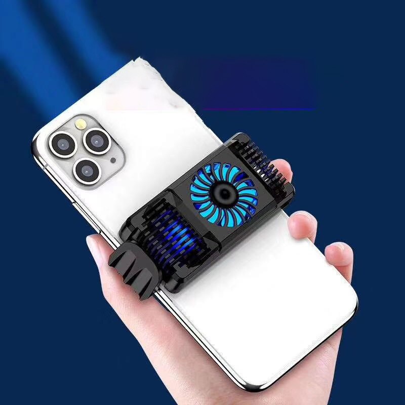 Halfgeleider Mobiele Telefoon Cooling Beugel Spel Cooling Gaming Koellichaam Audio Aux Radiator Voor Iphone Samsung Zonder Batterij